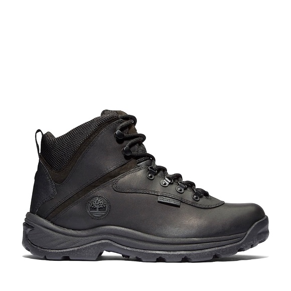 Timberland Men\'s White Ledge Black Leather Waterproof Hiking Boot Winter Snow 10 main image 9